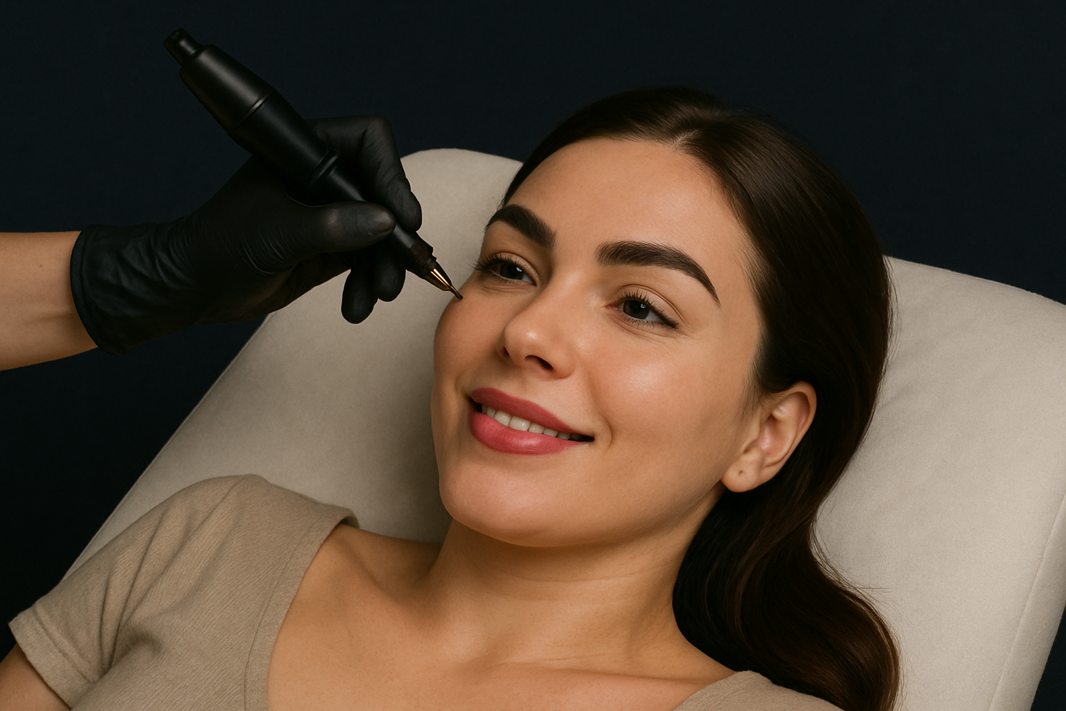 Anna Kolomiiets Permanent Makeup Studio in Marburg - Professional microblading, permanent brows, lips, and eyeliner services